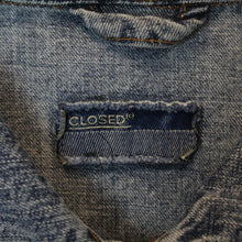 Laden Sie das Bild in den Galerie-Viewer, Second Hand CLOSED Jeansjacke Gr. L blau Jacke (*)