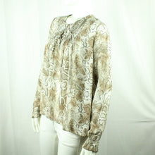 Laden Sie das Bild in den Galerie-Viewer, Second Hand PRINCESS GOES HOLLYWOOD Bluse Gr. 36 beige braun Animalprint (*)
