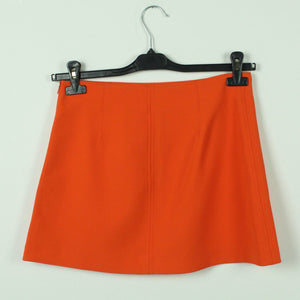 Second Hand ZARA Rock Gr. S orange uni Minirock NEU (*)