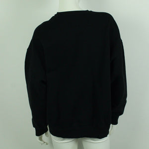 Second Hand ROTATE Sweatshirt Gr. M schwarz mit Stickerei (*)