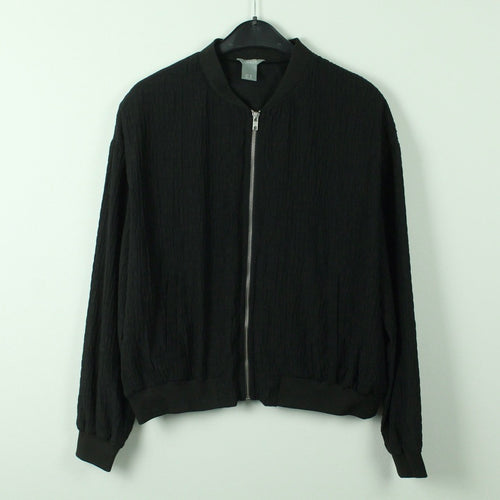 Second Hand LINDEX Blouson Gr. M schwarz uni Jacke (*)
