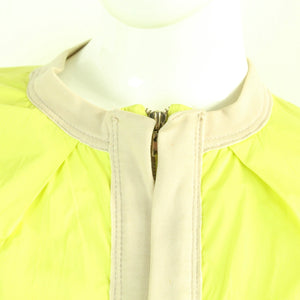 Second Hand SCHUMACHER Windbreaker Gr. S gelb beige Jacke (*)