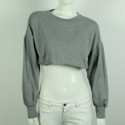 Second Hand NU-IN Sweatshirt Gr. M grau meliert (*)