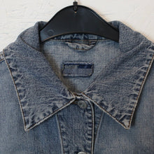 Laden Sie das Bild in den Galerie-Viewer, Second Hand CLOSED Jeansjacke Gr. L blau Jacke (*)