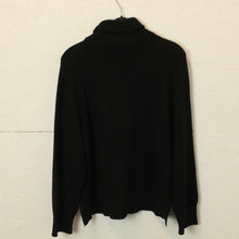 Laden Sie das Bild in den Galerie-Viewer, Second Hand ZADIG &amp; VOLTAIRE Pullover mit Wolle Gr. S schwarz Glitzer Strick (*)