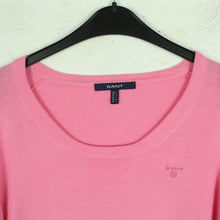 Laden Sie das Bild in den Galerie-Viewer, Second Hand GANT Pullover Gr. L pink uni Strick (*)