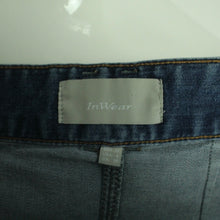 Laden Sie das Bild in den Galerie-Viewer, Second Hand INWEAR Jeansrock Gr. 36 blau uni Rock Maxirock (*)