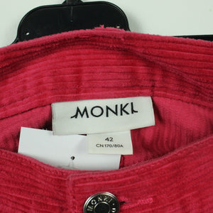 Second Hand MONKI Cordrock Gr. 42 pink uni Minirock Rock (*)