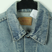 Laden Sie das Bild in den Galerie-Viewer, Second Hand LEVI&#39;S Jeansjacke Gr. 40 blau Jacke (*)