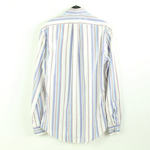 Second Hand RALPH LAUREN Hemd Gr. M weiß bunt gestreift CUSTOM FIT langarm (*)