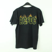 Laden Sie das Bild in den Galerie-Viewer, Vintage AC/DC T-Shirt / Bandshirt Gr. M schwarz mit Print HELL&#39;S BELLS