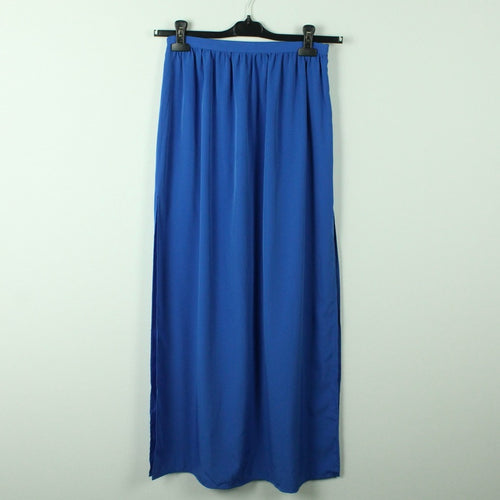 Second Hand TOPSHOP Rock Gr. 38 blau uni Maxirock (*)