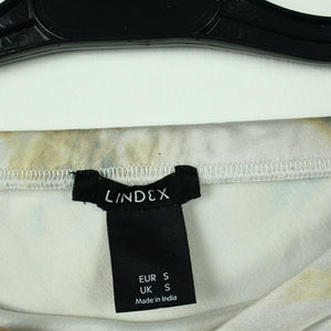 Second Hand LINDEX Rock Gr. M grau mehrfarbig gemustert Maxirock (*)