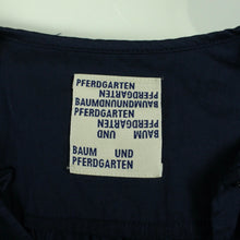 Laden Sie das Bild in den Galerie-Viewer, Second Hand BAUM UND PFERDGARTEN Kleid Gr. 38 blau uni Midikleid (*)