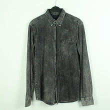 Laden Sie das Bild in den Galerie-Viewer, Second Hand TIGER OF SWEDEN Jeanshemd Gr. S grau used look langarm (*)