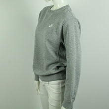 Laden Sie das Bild in den Galerie-Viewer, Second Hand NIKE Sweatshirt Gr. XS grau mit Logo Stickerei (*)