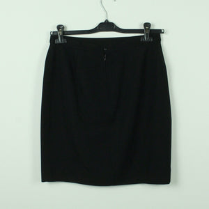 Second Hand THIERRY MUGLER Wollrock Gr. 40 schwarz uni Minirock Rock (*)