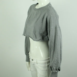 Second Hand NU-IN Sweatshirt Gr. M grau meliert (*)