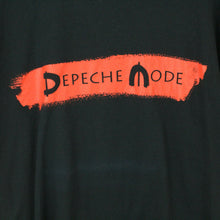 Laden Sie das Bild in den Galerie-Viewer, Vintage DEPECHE MODE T-Shirt / Bandshirt Gr. M schwarz mit Print GLOBAL SPIRIT TOUR (*)