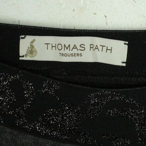 Second Hand THOMAS RATH Hose Gr. M grau meliert Glitzer (*)