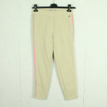 Laden Sie das Bild in den Galerie-Viewer, Second Hand THOMAS RATH Hose Gr. 42 beige pinke Applikation (*)