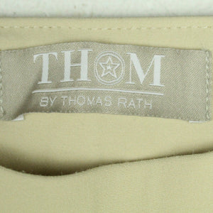 Second Hand THOMAS RATH Hose Gr. 42 beige pinke Applikation (*)