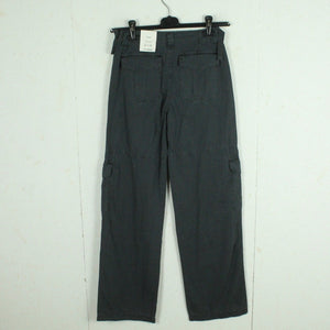 Second Hand BERSHKA Cargohose Gr. 34 grau uni Hose NEU (*)