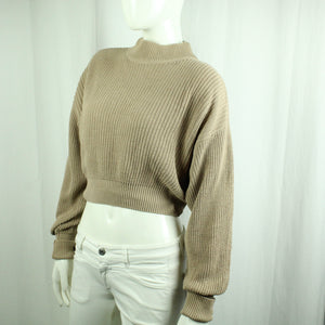 Second Hand NA-KD Pullover Gr. XS beige uni Strick (*)