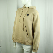 Laden Sie das Bild in den Galerie-Viewer, Second Hand LALA BERLIN Hoodie Gr. L camel mit Patch (*)