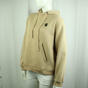 Second Hand LALA BERLIN Hoodie Gr. L camel mit Patch (*)