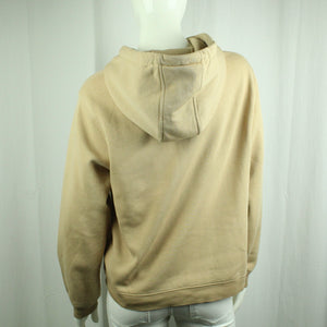 Second Hand LALA BERLIN Hoodie Gr. L camel mit Patch (*)