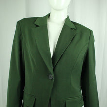 Laden Sie das Bild in den Galerie-Viewer, Second Hand NA-KD Blazer Gr. 38 grün uni Jacke (*)