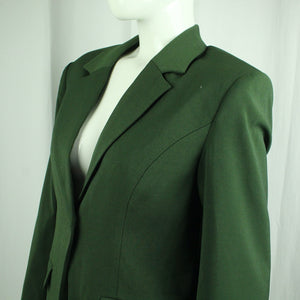 Second Hand NA-KD Blazer Gr. 38 grün uni Jacke (*)