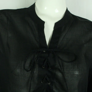 Second Hand DOROTHEE SCHUMACHER Bluse Gr. 2 (S) schwarz uni (*)