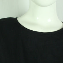 Laden Sie das Bild in den Galerie-Viewer, Second Hand ALL SAINTS Bluse mit Seide Gr. M schwarz uni (*)