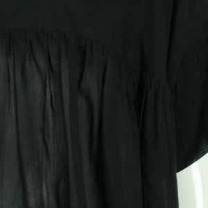 Second Hand ALL SAINTS Bluse mit Seide Gr. M schwarz uni (*)