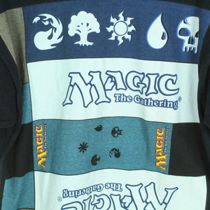 Vintage T-Shirt Gr. L schwarz mit Print und Backprint Magic The Gathering