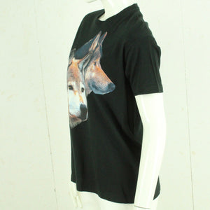 Vintage T-Shirt Gr. M schwarz mit Print Wölfe