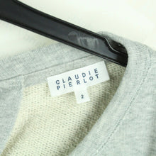 Laden Sie das Bild in den Galerie-Viewer, Second Hand CLAUDIE PERLOT Sweatshirt Gr. 2 (38) grau meliert (*)