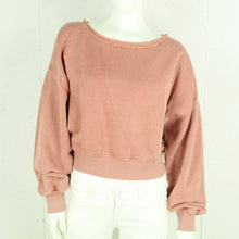 Laden Sie das Bild in den Galerie-Viewer, Second Hand FREE PEOPLE Sweatshirt Gr. S lachs uni (*)