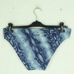 Vintage Badehose Gr. XL blau gemustert 80s 90s Swimwear