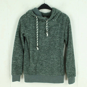 Second Hand ONLY Sweatshirt Hoddie Gr. XS grün meliert (*)