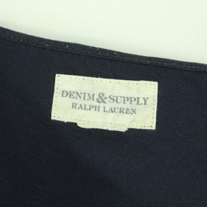 Second Hand RALPH LAUREN DENIM & SUPPLY T-Shirt Gr. L blau uni (*)