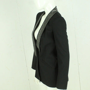 Second Hand ZARA Blazer Gr. XS schwarz uni Jacke (*)