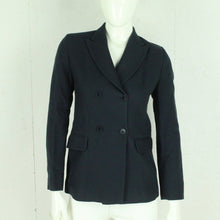 Laden Sie das Bild in den Galerie-Viewer, Second Hand SANDRO PARIS Blazer Gr. 34 blau uni Jacke (*)