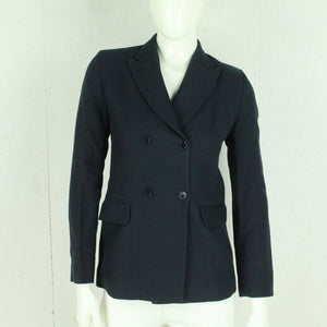 Second Hand SANDRO PARIS Blazer Gr. 34 blau uni Jacke (*)