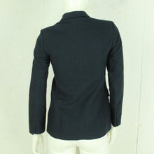 Laden Sie das Bild in den Galerie-Viewer, Second Hand SANDRO PARIS Blazer Gr. 34 blau uni Jacke (*)