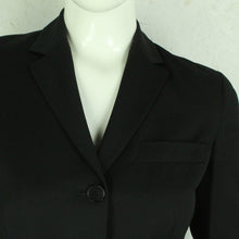 Laden Sie das Bild in den Galerie-Viewer, Second Hand CALVIN KLEIN Wollblazer Gr. 40 schwarz uni Jacke Wolle Blazer (*)