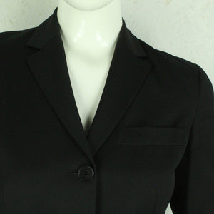 Second Hand CALVIN KLEIN Wollblazer Gr. 40 schwarz uni Jacke Wolle Blazer (*)