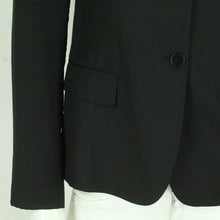 Laden Sie das Bild in den Galerie-Viewer, Second Hand CALVIN KLEIN Wollblazer Gr. 40 schwarz uni Jacke Wolle Blazer (*)